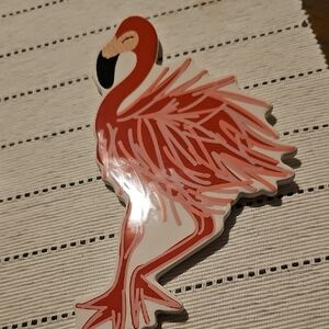 Happy Everything Large Attachment Flamingo